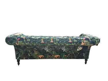 Hereford Chesterfield 3 Seater Sofa - Forest Green at online8 furniture store Auckland