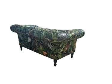 Hereford Chesterfield 3 Seater Sofa - Forest Green at online8 furniture store Auckland