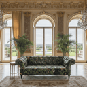 Hereford Chesterfield 3 Seater Sofa - Forest Green at online8 furniture store Auckland