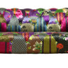 Hereford Chesterfield Patchwork 2 Seater Sofa at online8 furniture store Auckland