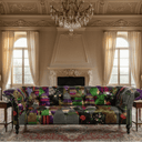 Hereford Chesterfield Patchwork 3 Seater Sofa at online8 furniture store Auckland