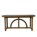 Heritage Elm Arch Console Table - 1540mm at online8 furniture store Auckland