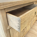 Heritage Elm Slat Cabinet at online8 furniture store Auckland