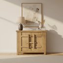 Heritage Elm Woodlock 2 Door Cabinet - Natural at online8 furniture store Auckland