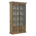 Heritage Reclaimed Oak Display Cabinet | Bookcase at Online8 Furniture Auckland NZ