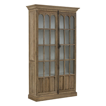 Heritage Reclaimed Oak Display Cabinet | Bookcase at Online8 Furniture Auckland NZ