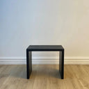 Heritage Wood Side Table - Black at online8 furniture store Auckland