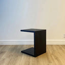 Heritage Wood Side Table - Black at online8 furniture store Auckland