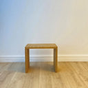 Heritage Wood Side Table - Natural at online8 furniture store Auckland