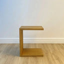 Heritage Wood Side Table - Natural at online8 furniture store Auckland
