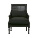 Hicks Rattan Armchair - Black at Online8 Furniture Auckland NZ