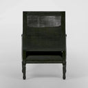 Hicks Rattan Armchair - Black at Online8 Furniture Auckland NZ