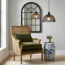 Hicks Rattan Armchair - Natural & Green at Online8 Furniture Auckland NZ