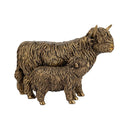 Highland Cattle & Calf Statue at online8 furniture store Auckland