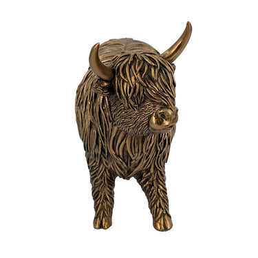 Highland Cattle Statue at online8 furniture store Auckland