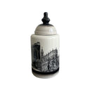 Historic Buildings on Vase Set/3 at online8 furniture store Auckland