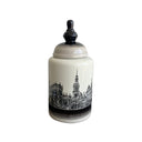 Historic Buildings on Vase Set/3 at online8 furniture store Auckland