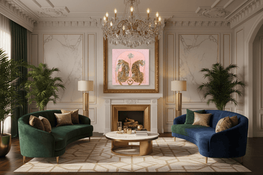 Hollywood Leopard Canvas Wall Art at Online8 Furniture Auckland NZ