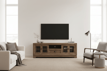 Homestead Entertainment /TV Cabinet - Reclaimed Oak at Online8 Furniture Auckland NZ