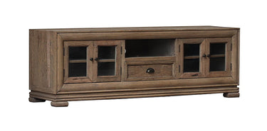 Homestead Entertainment /TV Cabinet - Reclaimed Oak at Online8 Furniture Auckland NZ