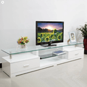 Horizon Glass Top TV unit at online8 furniture store Auckland