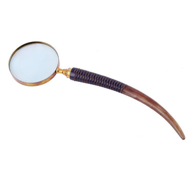 Horn Hand Held Magnifier Glass at online8 furniture store Auckland