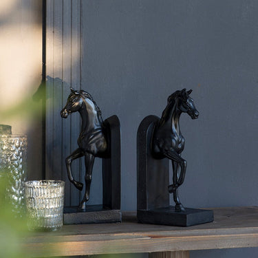 Horse Bookends S/2 at online8 furniture store Auckland