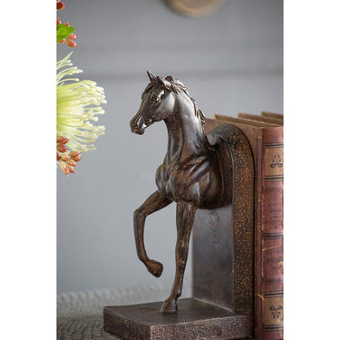 Horse Bookends S/2 at online8 furniture store Auckland