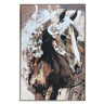 Horse Gaze Hand Painted Framed Canvas Wall Art at online8 furniture store Auckland