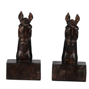 Horse Head Bookends at online8 furniture store Auckland