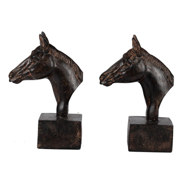 Horse Head Bookends at online8 furniture store Auckland