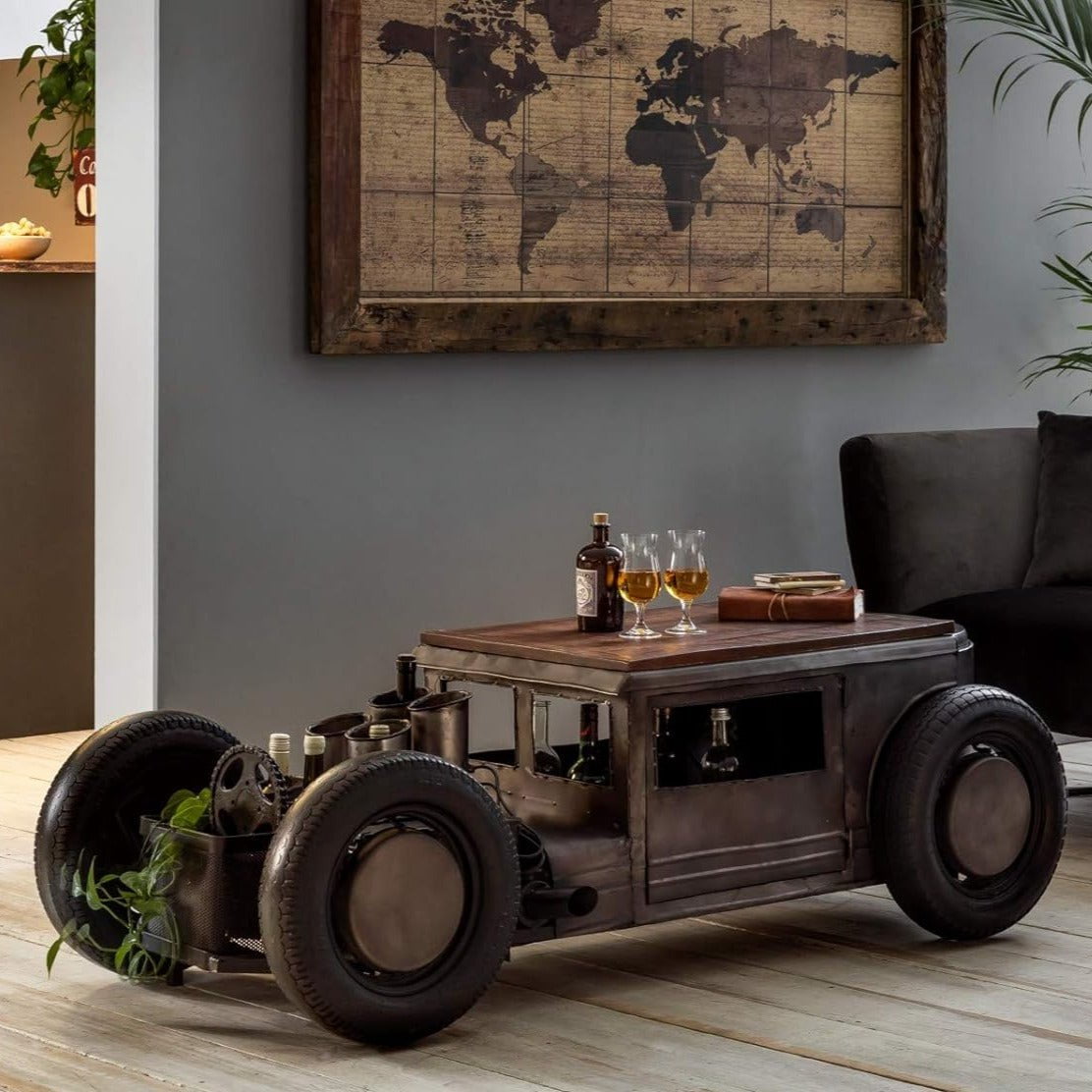 Hot Rod Table Hot Rod Car Bar / Coffee Table – Online8