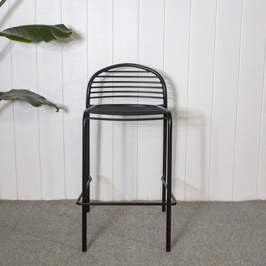 Hoy Barstool - Black at online8 furniture store Auckland