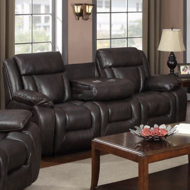 Hudson 3 Seat Recliner Sofa with Console at online8 furniture store Auckland