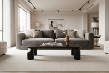 Hudson Coffee Table - Oak & Veneer at Online8 Furniture Auckland NZ