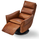 Hudson Power Recliner Chair – Cognac Top Grain Leather at Online8 Furniture Auckland NZ