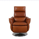 Hudson Power Recliner Chair – Cognac Top Grain Leather at Online8 Furniture Auckland NZ