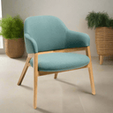Hug Armchair with Oak Legs at online8 furniture store Auckland