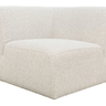 Hugo Corner Sectional Boucle Sofa Seat - Soft Gray at online8 furniture store Auckland