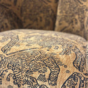 Huntress Accent Chair - Tiger Brown at online8 furniture store Auckland