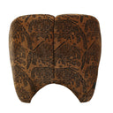 Huntress Accent Chair - Tiger Brown at online8 furniture store Auckland