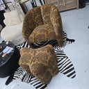 Huntress Armchair with Ottoman at online8 furniture store Auckland