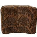 Huntress Ottoman - Tiger/Brown at online8 furniture store Auckland