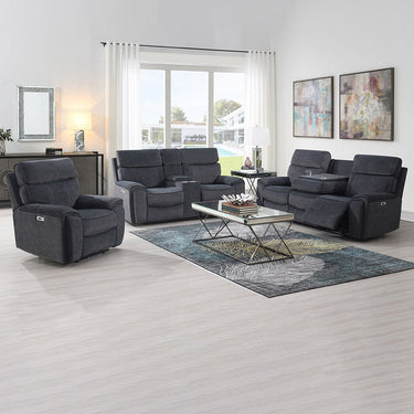 Huntsville Electric Recliner 3 Seater with Console at online8 furniture store Auckland