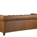 Huskins Chesterfield 3 Seater Sofa - Light Brown at online8 furniture store Auckland