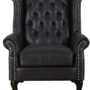 Huskins Chesterfield Large Wingback Armchair at online8 furniture store Auckland