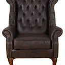 Huskins Chesterfield Large Wingback Armchair at online8 furniture store Auckland