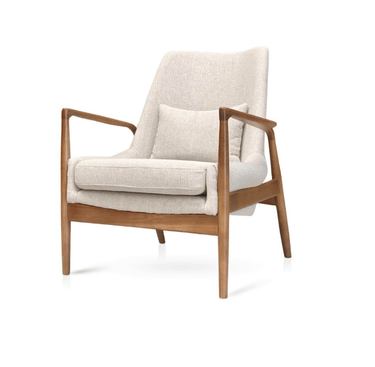 Ib Kofod-Larsen Seal Lounge Chair - Linen at online8 furniture store Auckland