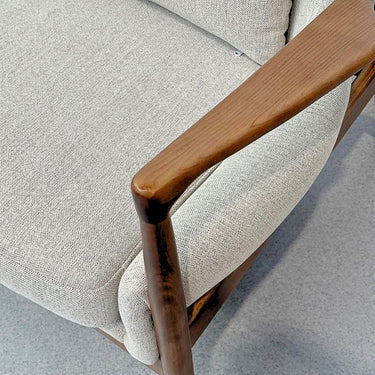 Ib Kofod-Larsen Seal Lounge Chair - Linen at online8 furniture store Auckland