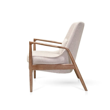 Ib Kofod-Larsen Seal Lounge Chair - Linen at online8 furniture store Auckland